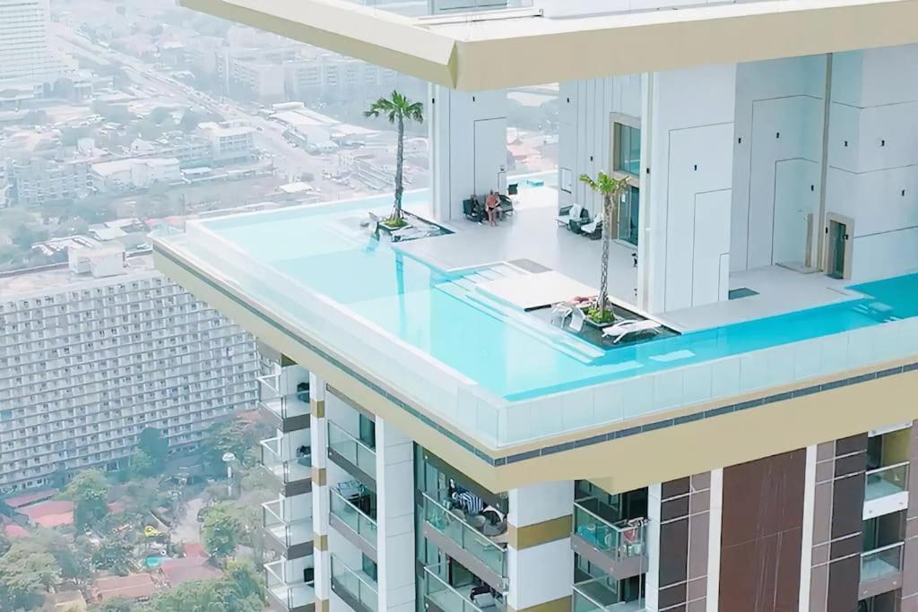 Sea View 5 Star Facilities Luxury Stay At Pattaya Bãi biển Jomtien Ngoại thất bức ảnh