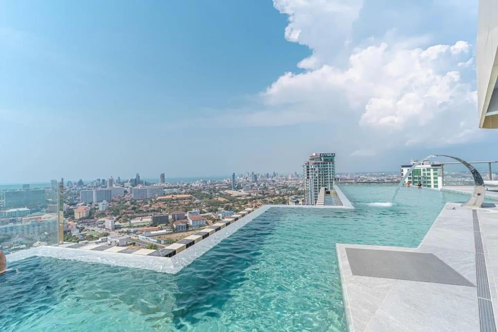 Sea View 5 Star Facilities Luxury Stay At Pattaya Bãi biển Jomtien Ngoại thất bức ảnh