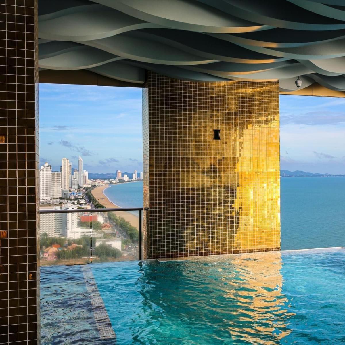 Sea View 5 Star Facilities Luxury Stay At Pattaya Bãi biển Jomtien Ngoại thất bức ảnh